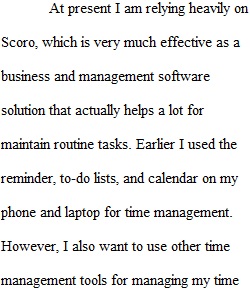 Time Management